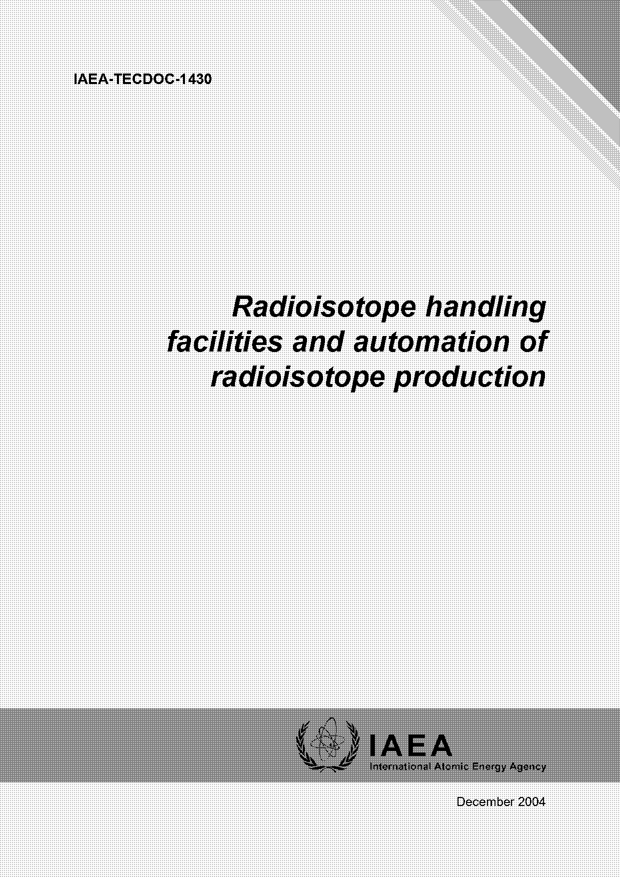 example of radioactive isotope used in medicine