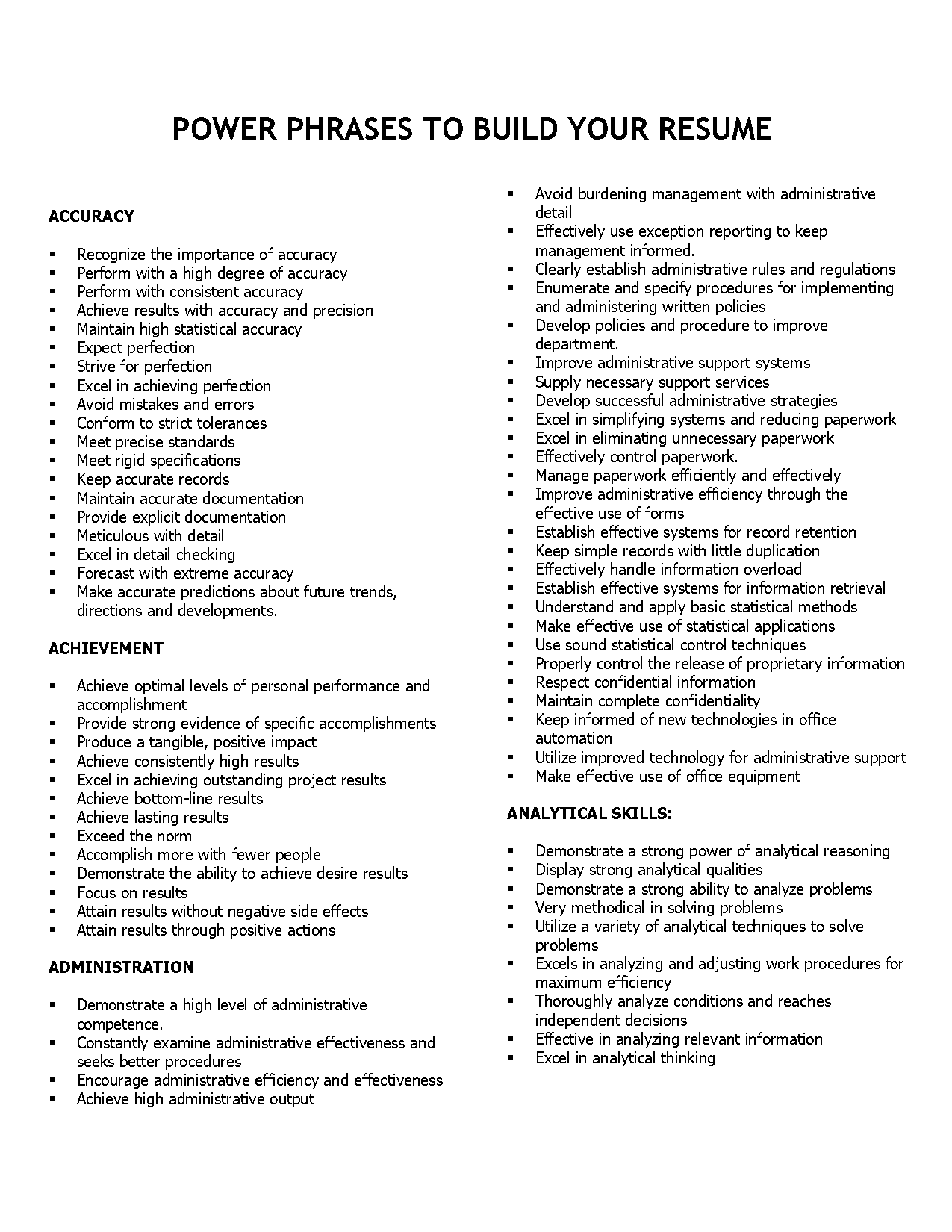 writing resume is a challenge